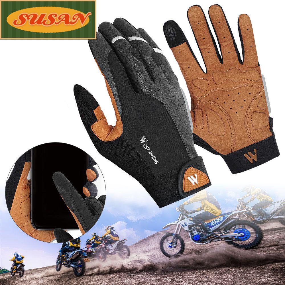 SUSANS Găng Tay Lái Xe Chống Trượt Chống Mài Mòn Có Thể Chạm Màn Hình Cảm Ứng