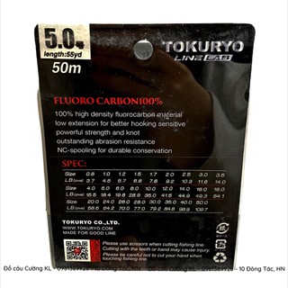 Cước Tokuryo Fluoro Carbon 100% 50m