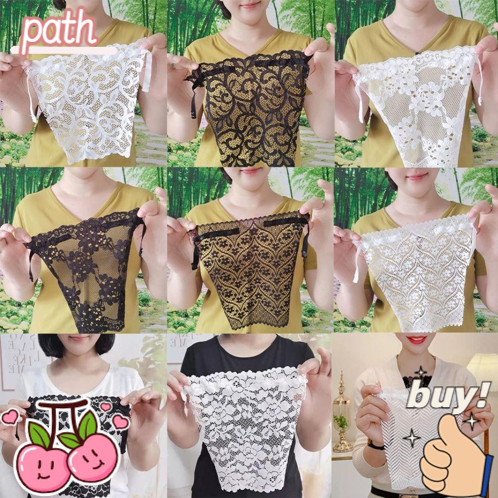 PATH Set 2 Áo Lót Ren Dạng Ống Co Giãn Thoải Mái Chống Chói Dành Cho Nữ