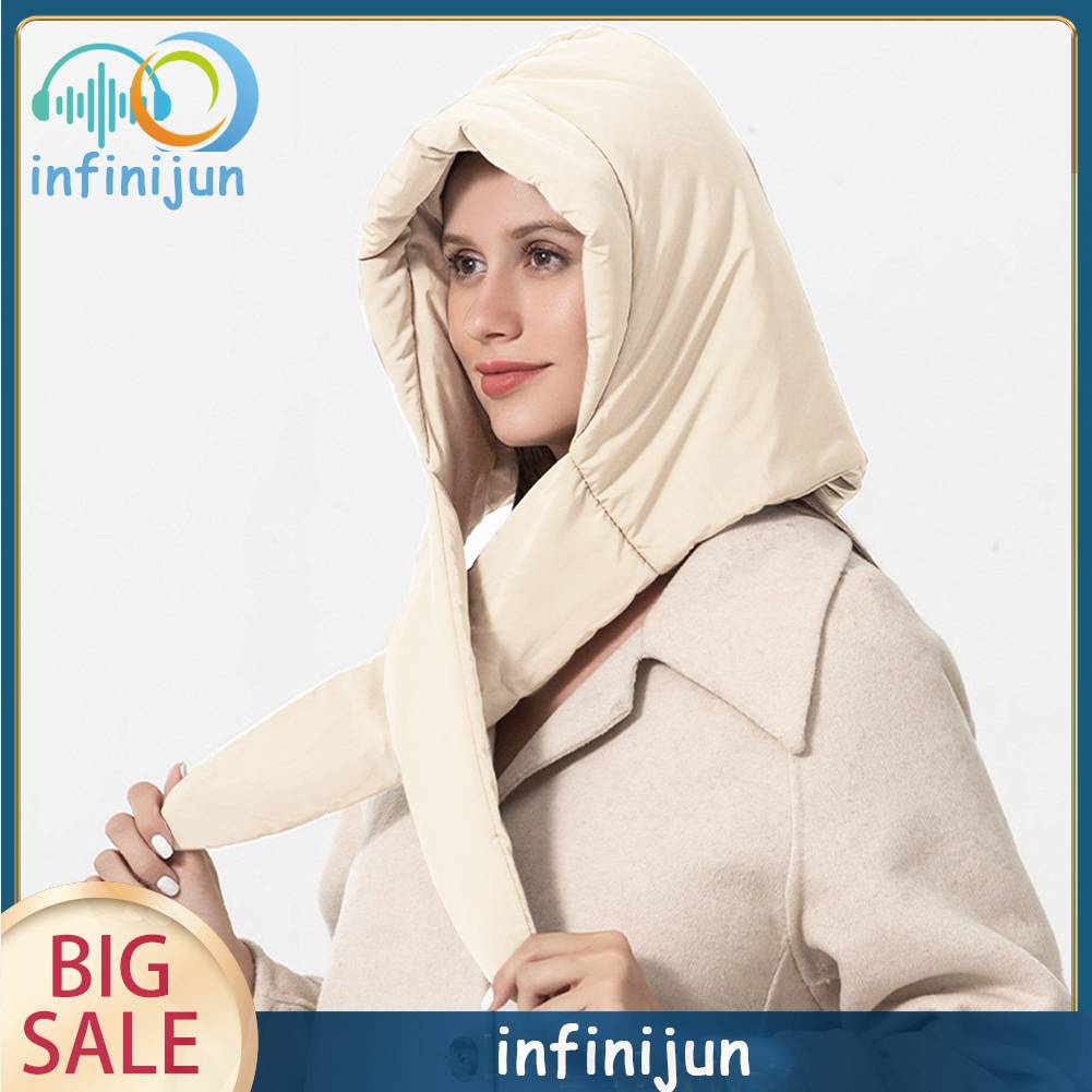 Khăn Choàng Cổ Thiết Kế Thắt Nút Gọn Nhẹ Thời Trang Mùa Đông Cho Nữ