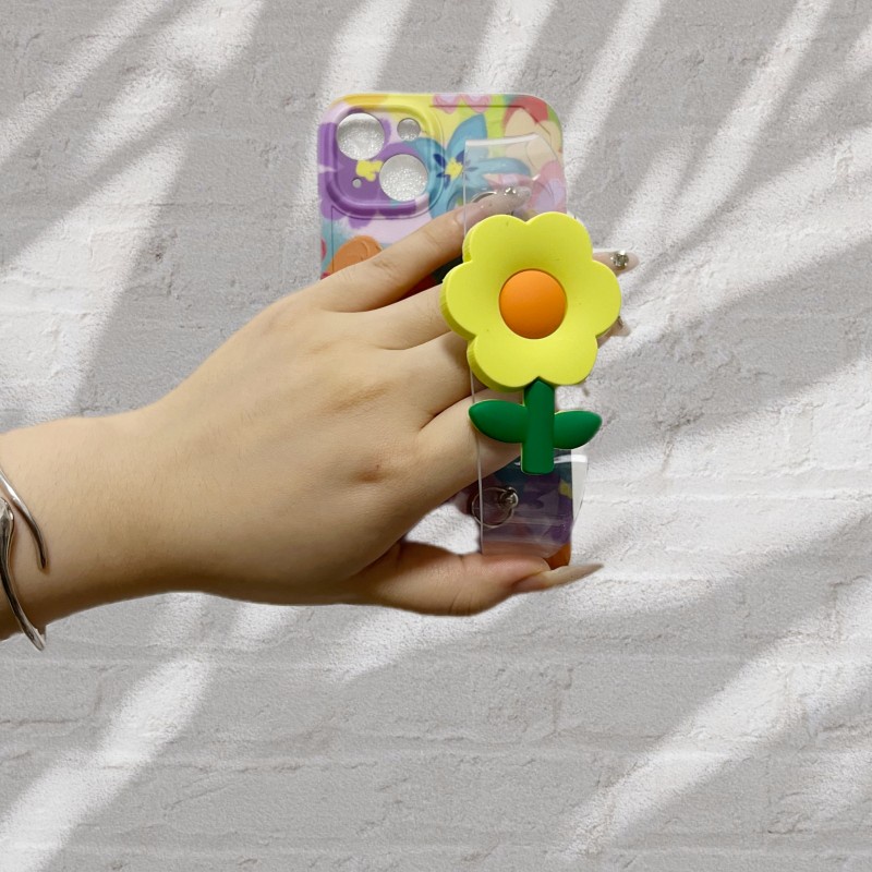 Ốp Điện Thoại Hình Hoa Cho Apple Iphone 11 12 12 Pro 12 Promax 13 13 Pro 13 Promax 14 14 Pro 14 Promax