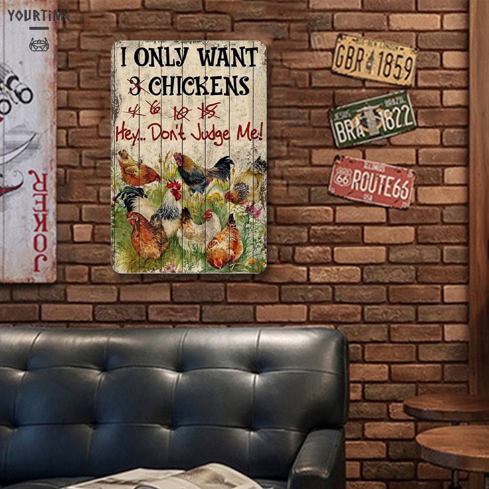 Tranh Kim Loại Treo Tường Trang Trí Nội Thất Theo Phong Cách Vintage