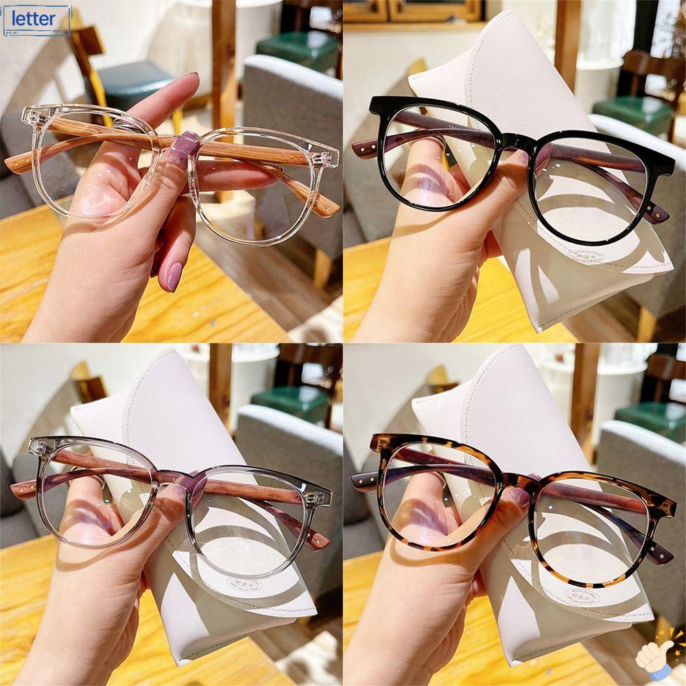 LET Mắt Kính Chống Ánh Sáng Xanh Phong Cách Cổ Điển Cho Máy Tính