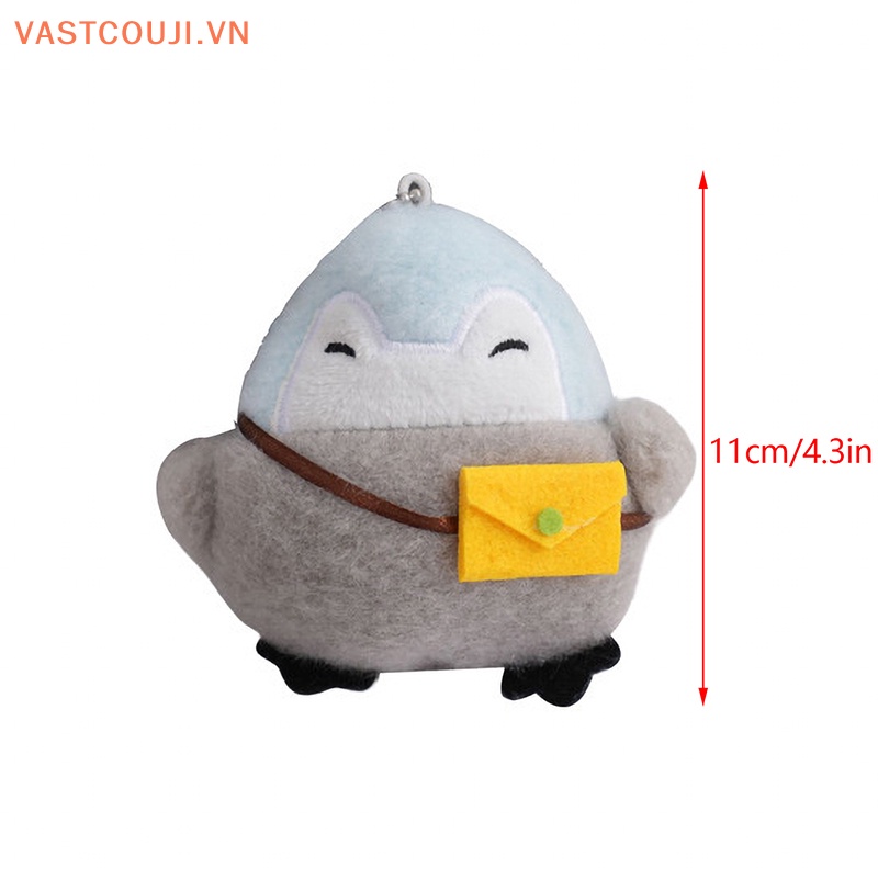 Móc Khóa Hình Chim Cánh Cụt Nhồi Bông Đáng Yêu