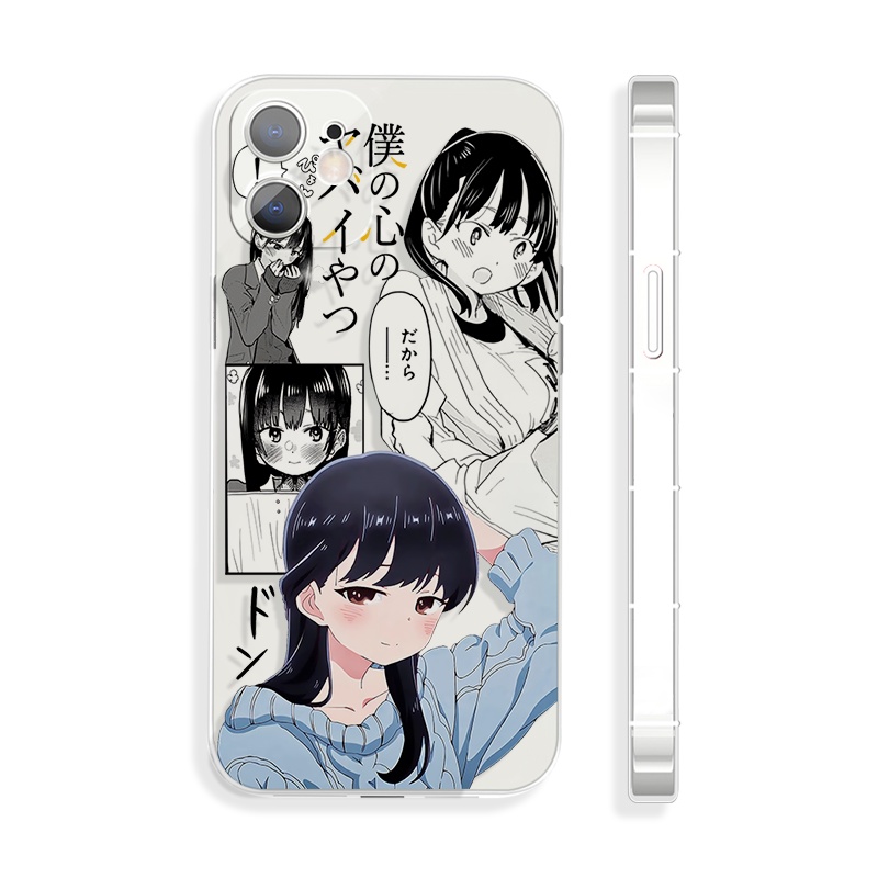 The Dangers in My Heart Yamada Anna anime phone case compatible with iPhone 11pro Apple 14 Two-Dimensional anime peripherals