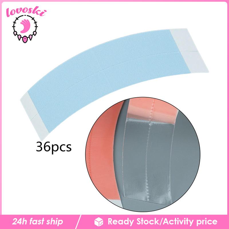 Bộ 36 Miếng Băng Keo Hai Mặt Trong Suốt Dùng Tạo Kiểu Tóc