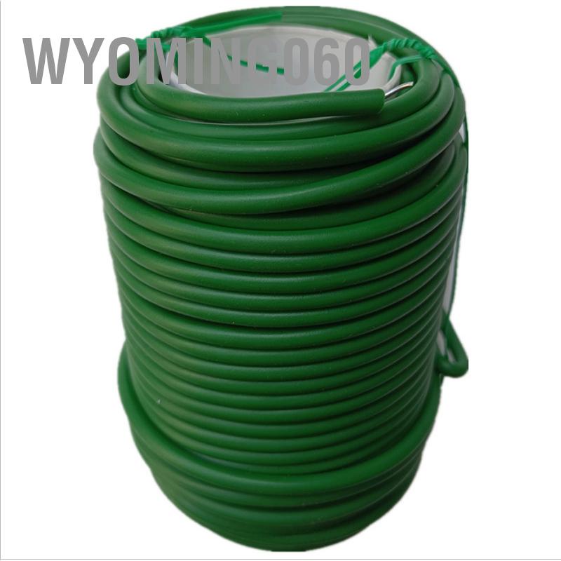 Wyoming060 Twist Tie Plant Cable Hỗ trợ Twine Công cụ dây sắt tráng nhựa cho vườn làm
