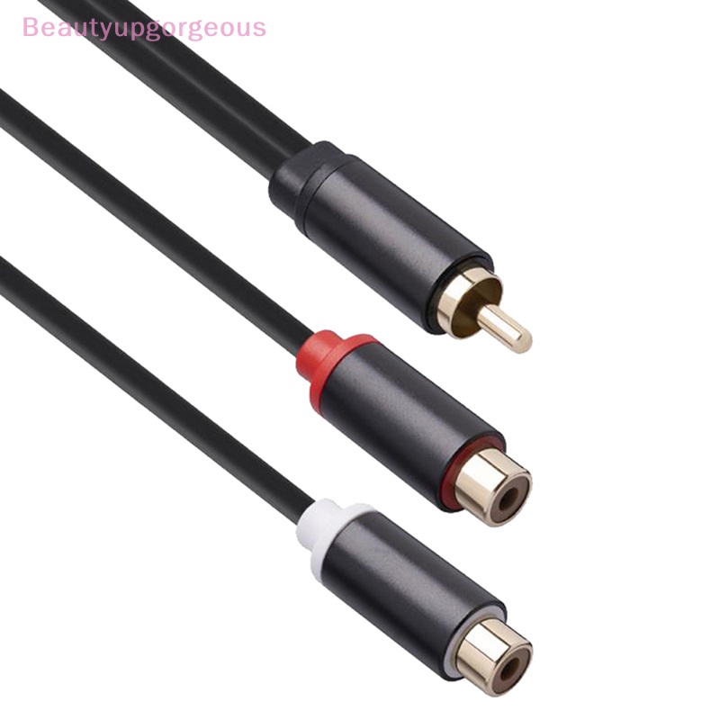 Dây Cáp Chia Cổng 2RCA Thành 1RCA Chuyên Dụng Cho Loa Âm Thanh