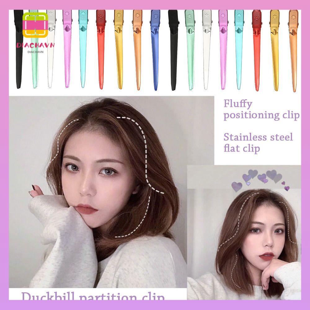 DIACHAVN Kẹp Tóc Mỏ Vịt Không Để Lại Dấu Vết