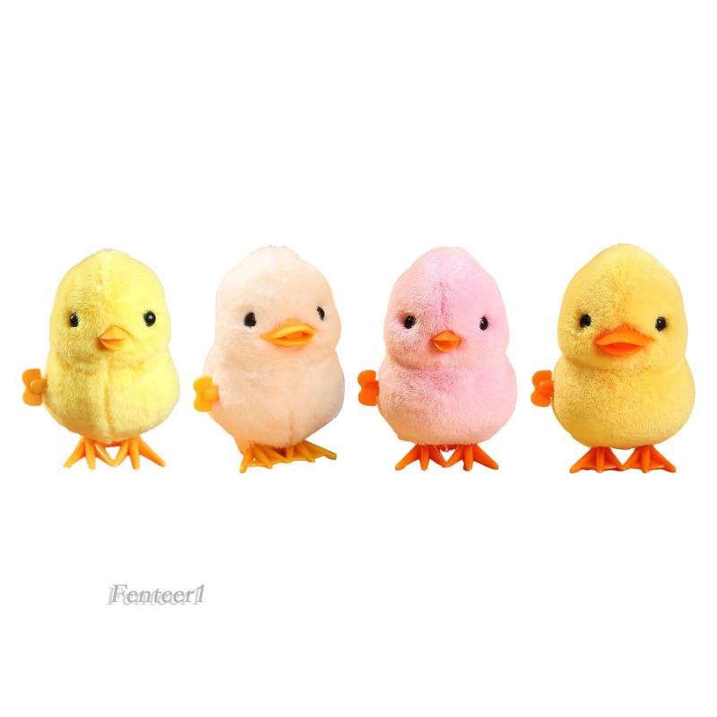 [Fenteer1] Đồ Chơi Gà Nhồi Bông Xinh Xắn Cho Bé