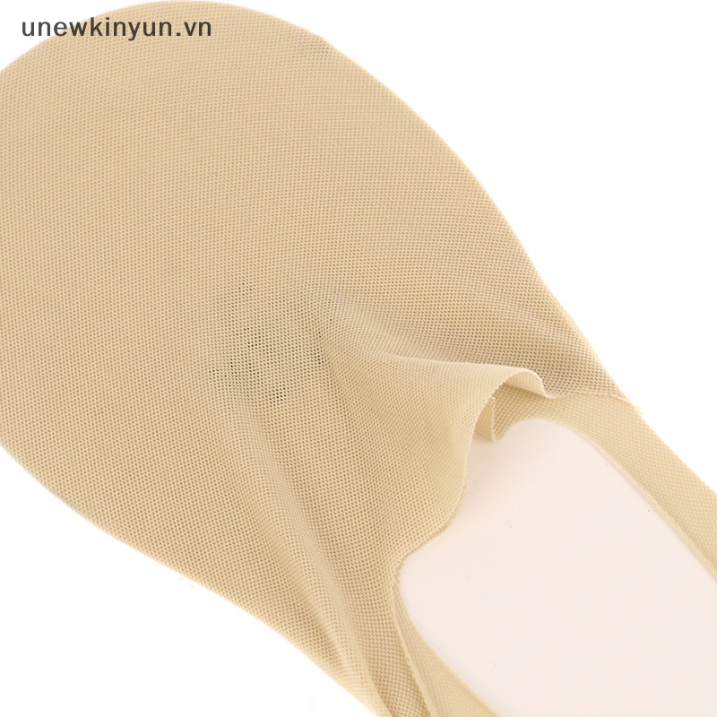 1 Đôi Vớ Thuyền Bằng Silicon Siêu Mỏng Tàng Hình Thoáng Khí Chống Trượt Cho Nữ