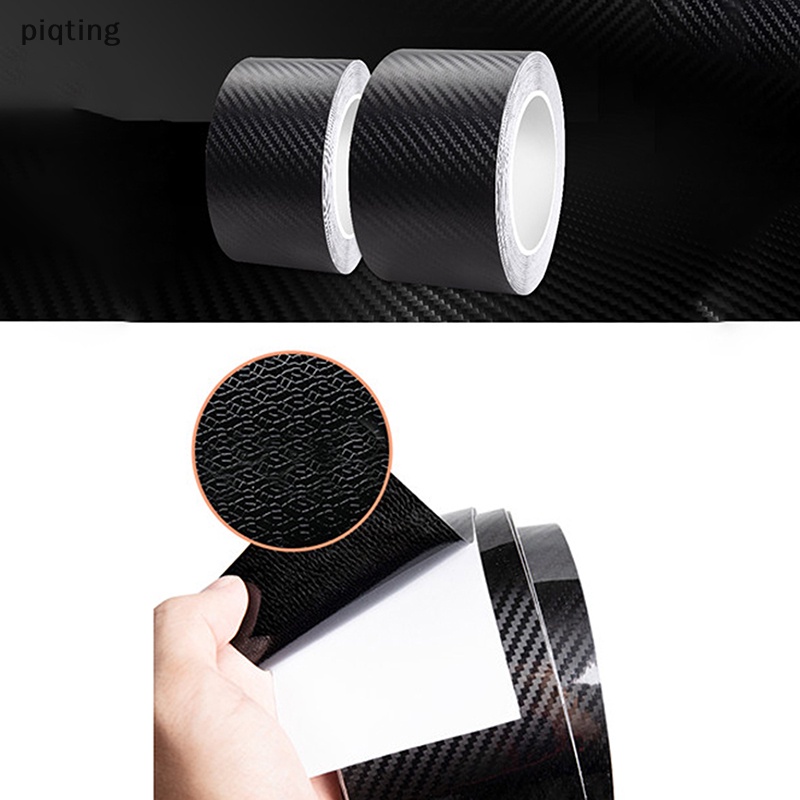 Miếng Dán 3D Bằng Sợi Carbon Chống Trầy Chống Nước Bảo Vệ Cho Cửa Xe Hơi