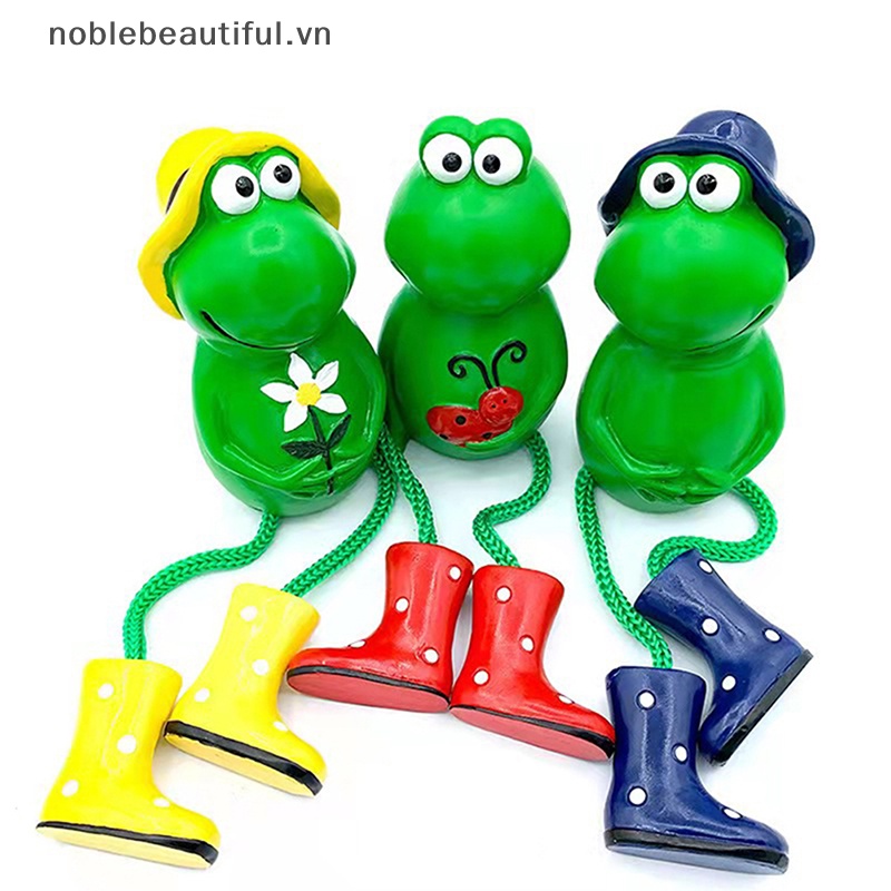 Set 3 Tượng Ếch Trang Trí Sân Vườn