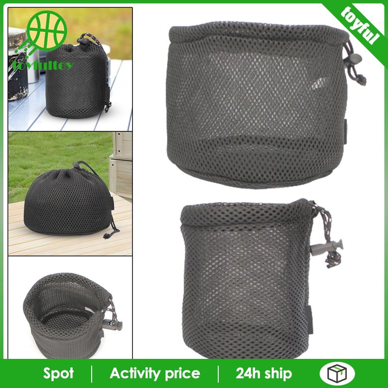 Túi Lưới Dây Rút Đựng Đồ Ăn Cắm Trại Du Lịch Tiện Dụng