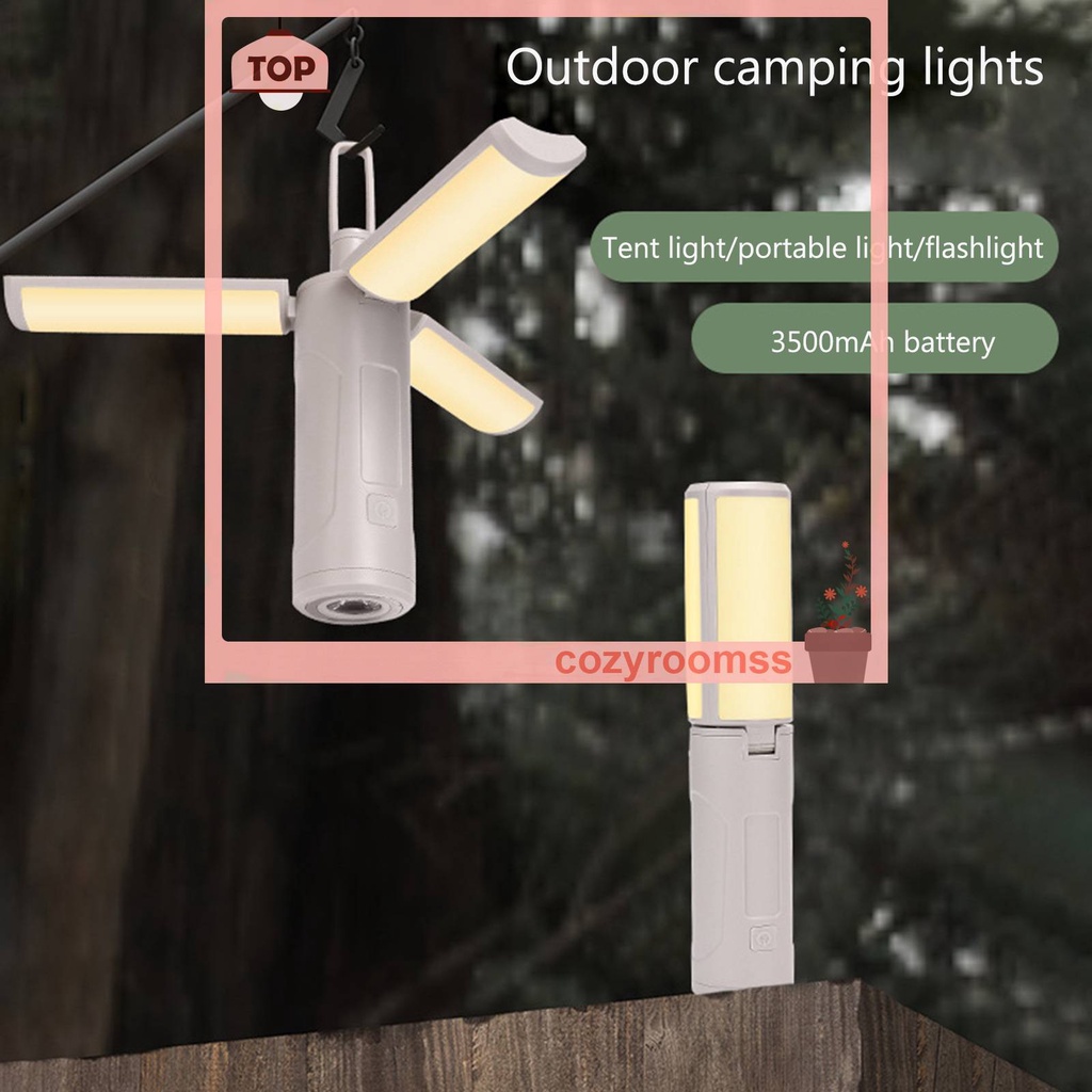 Đèn Cắm Trại 3 Chế Độ Sáng 30-720LM