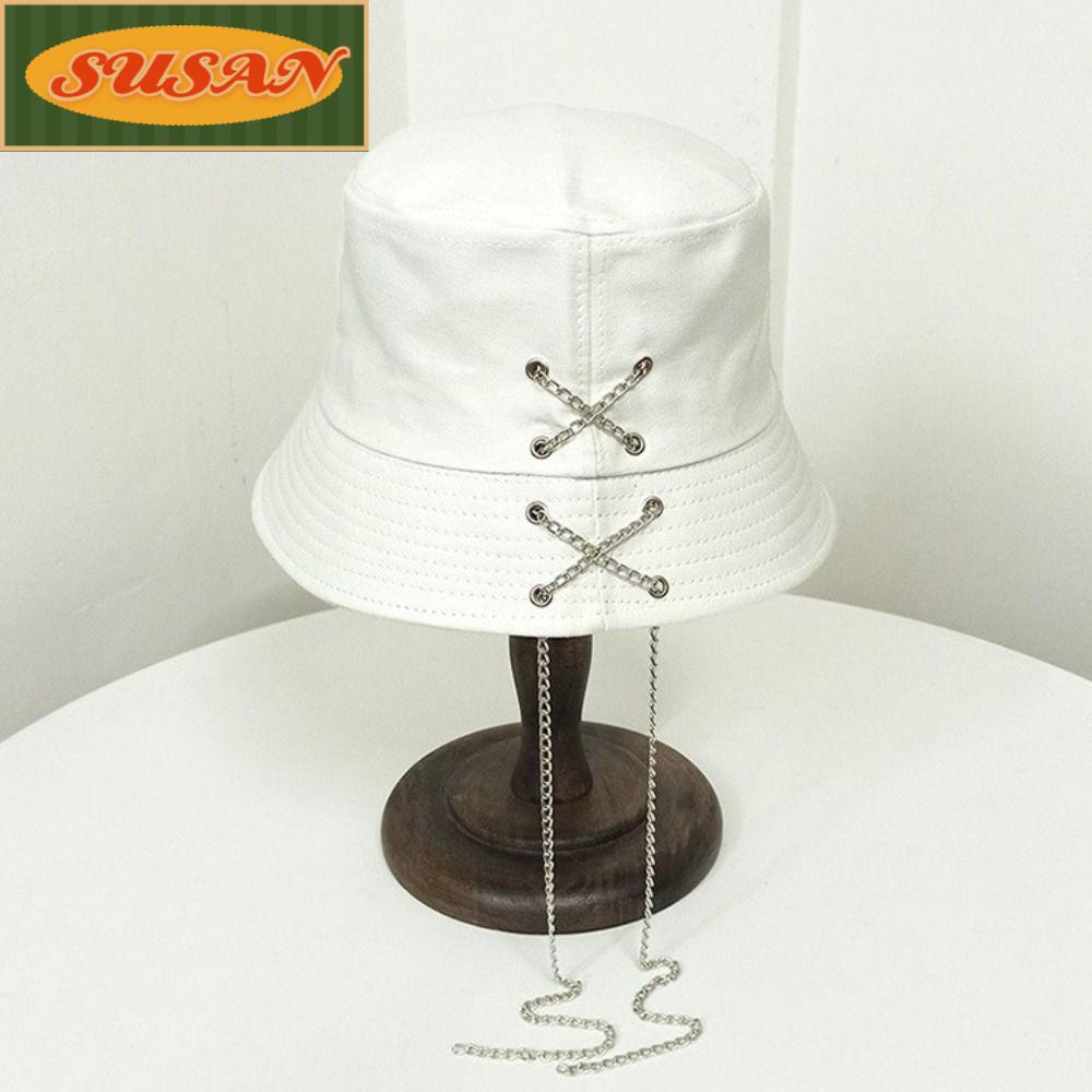 SUSANS Mũ Bucket Chất Cotton Thiết Kế Độc Đáo Cho Nam Và Nữ