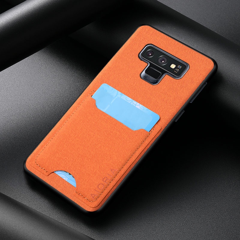Ốp Bao Da Điện Thoại Màu Trơn Đơn Giản Cho samsung galaxy note 9 galaxy note 9