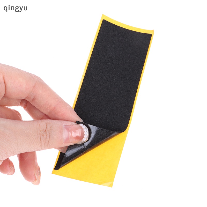 Qingyu Bộ 5 Miếng Dán Bằng Xốp Màu Đen Dán Bảng Điều Khiển Không Cắt Tay