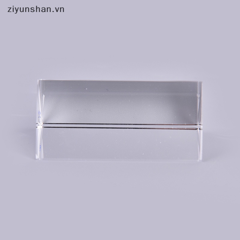 Khối Lăng Kính Tam Giác Bằng Thủy Tinh ziyunshan 30 * 30 * 60mm BK7