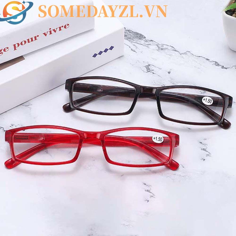 SOMEDAYZL Kính Đọc Sách Màu Nâu Cho Nam Và Nữ + 1.0 ~ + 4.0