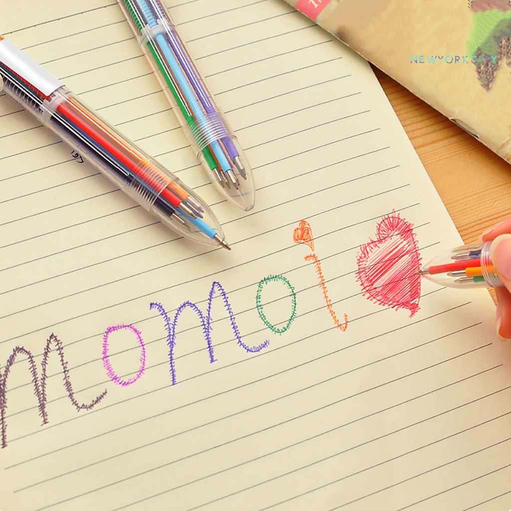 Bút Bi 6 Trong 1 Ngòi 0.5mm