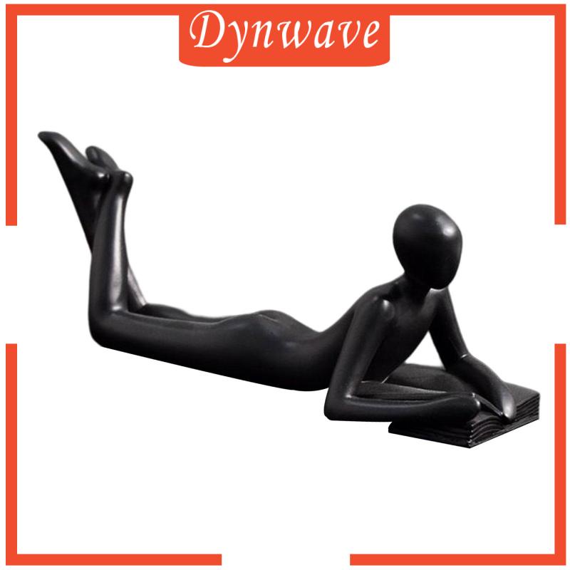 Tượng Người Suy Nghĩ Trừu Tượng Bằng Nhựa Resin Trang Trí Phòng Khách