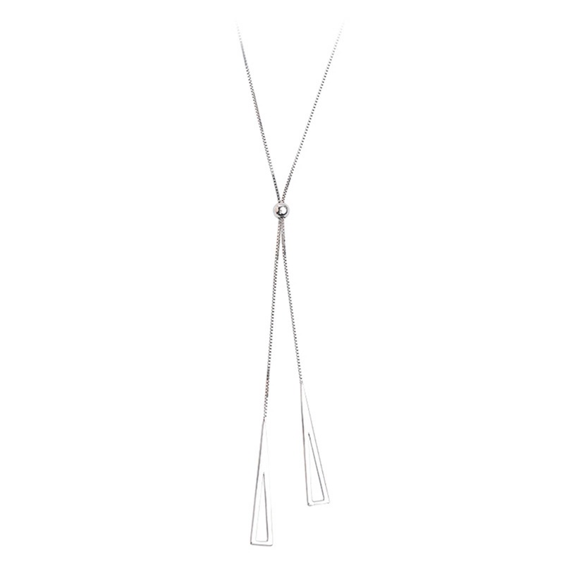Ygt Vòng Cổ Choker Bằng Thép Titan Phối Tua Rua Có Thể Điều Chỉnh Thời Trang Cho Nữ