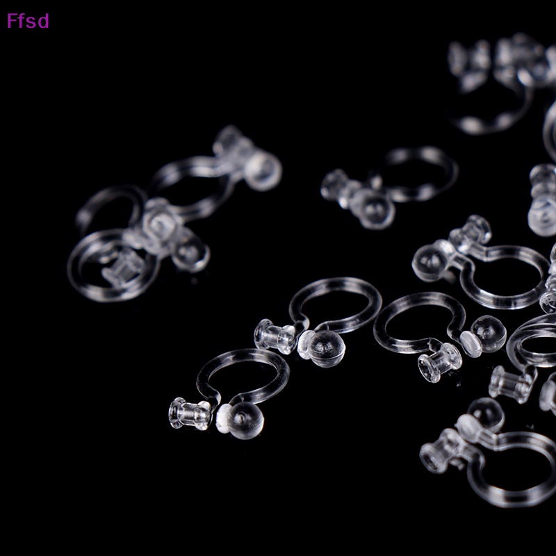 {Ffsd} Kẹp Chuyển Đổi Bông Tai Vô Hình Cho Trang Sức Không Xỏ Lỗ * Bán Chạy