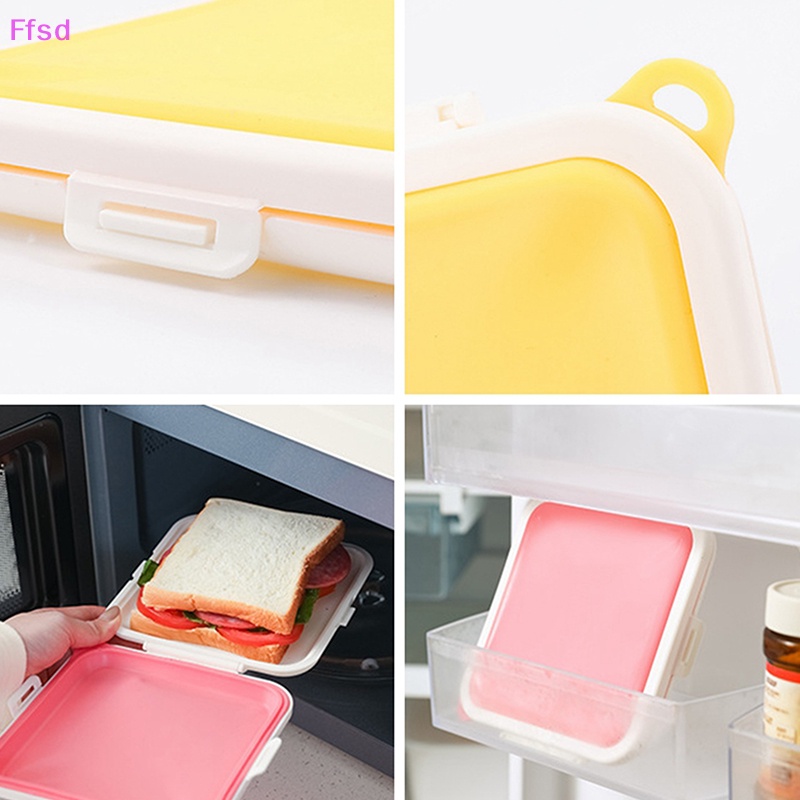 {Ffsd} Hộp Đựng Thức Ăn Trưa Di Động Bằng Silicone Tái Sử Dụng Được Thân Thiện Với Môi Trường