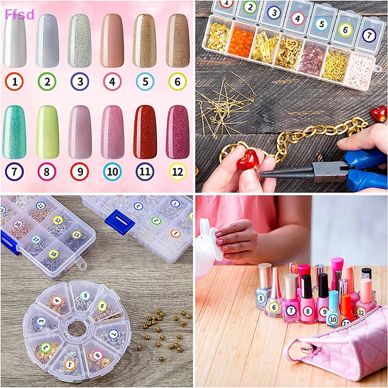 Nhãn Dán Đánh Dấu Số Từ 1-40 Hình Tròn 1 Inch 10 Độc Đáo