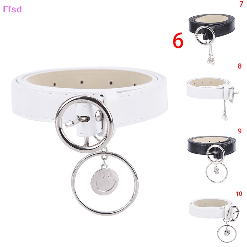 Thắt Lưng Da Khóa Kim Loại Hình Trái Tim Thời Trang Cho Nữ