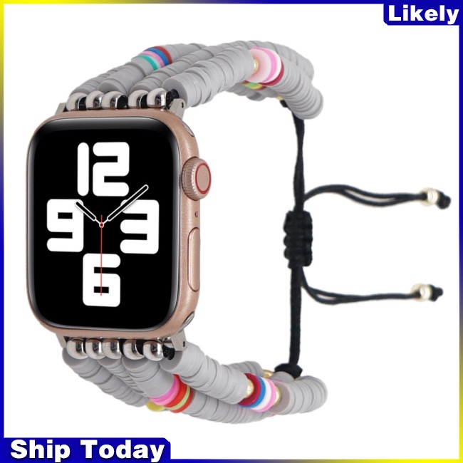 Dây Đeo Mềm Phong Cách Boho Thay Thế Cho iWatch 42-44mm