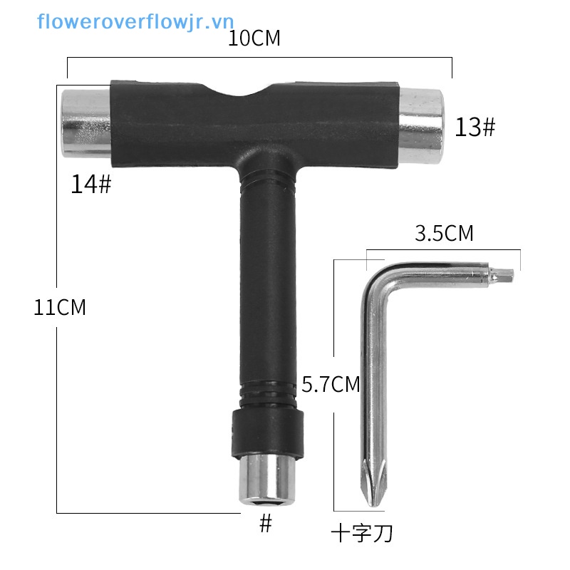 Fjr Dụng Cụ Ván Trượt Dáng Dài Chữ T Chuyên Dụng