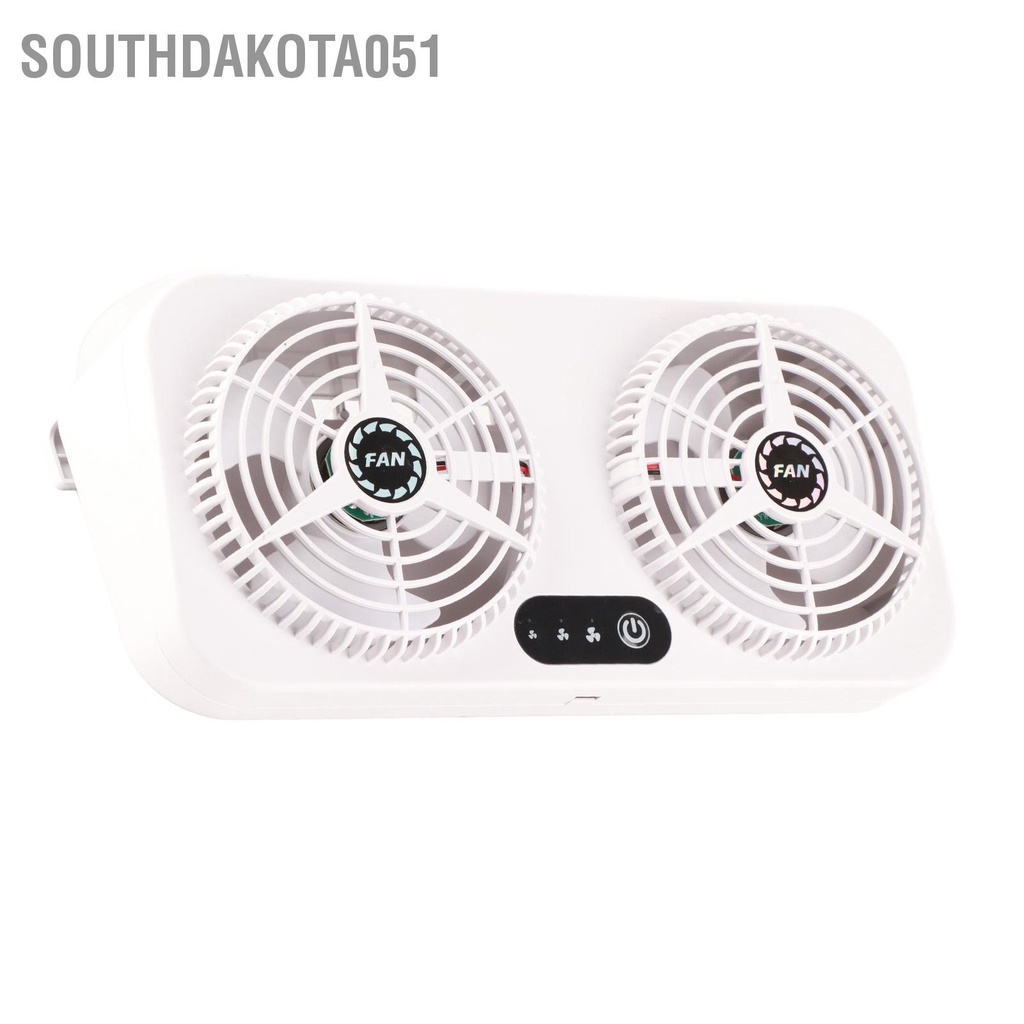 Southdakota051 Quạt Thông Gió Ô Tô Chuyên Nghiệp 3 Tốc Độ Lưu Yên Tĩnh Làm Mát USB Cho Gia Đình
