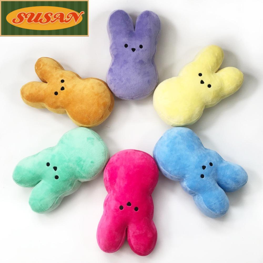 SUSANS Set 2 Thỏ Nhồi Bông Dễ Thương Dùng Để Trang Trí Nội Thất