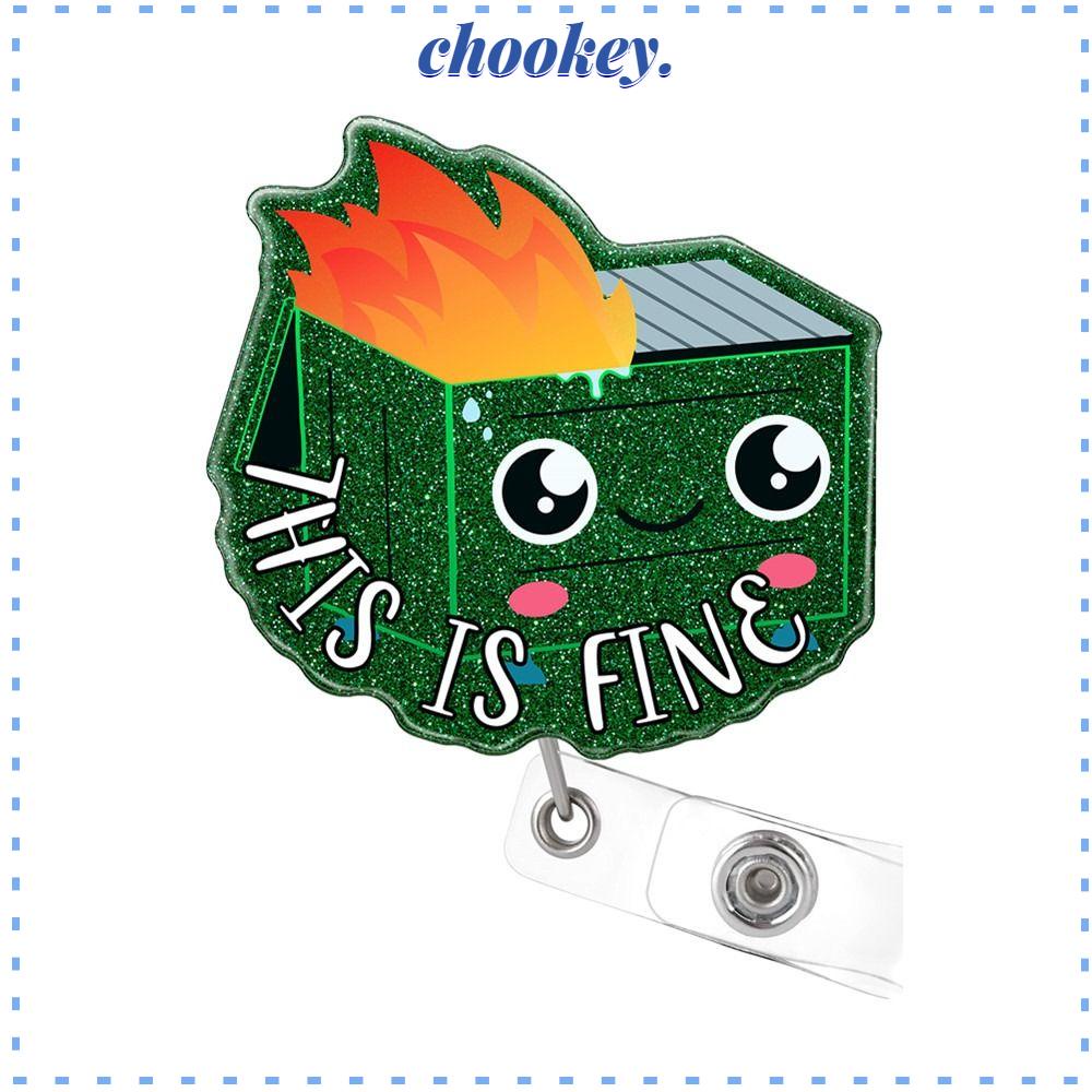 Móc Khóa Bằng Acrylic Màu Xanh Lá Có Móc Khóa Dùng Làm Quà Tặng Thẻ Id