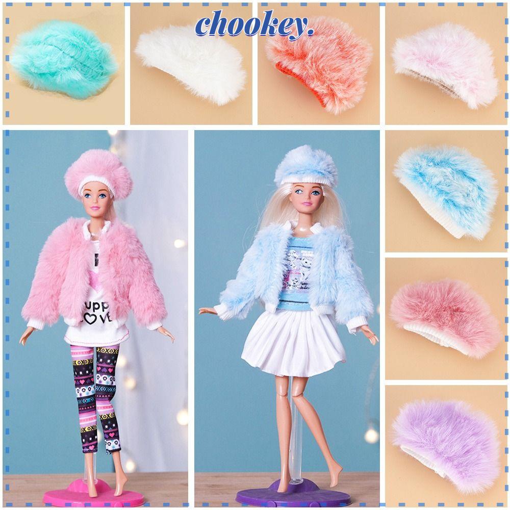 Set 5 Mũ Cao Bồi Thời Trang Cho Búp Bê 30cm Tỉ Lệ 1 / 6