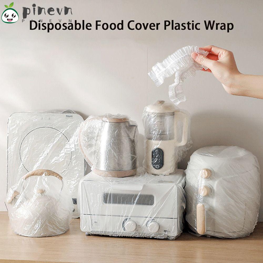 PINEVN Set 50 Vỏ Bọc Thực Phẩm Bằng PE Co Giãn Chống Bụi Tiện Lợi Dành Cho Nhà Bếp