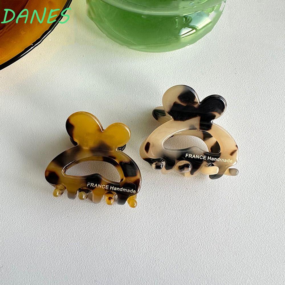 DANES Kẹp Tóc Càng Cua Mini Hình Tai Thỏ Phong Cách Hàn Quốc Thời Trang Cho Nữ