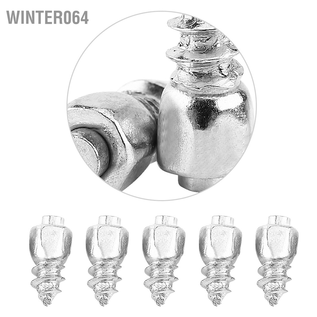 Winter064 Bộ 100 9Mm Vít Chống Trơn Trượt Bông Lốp Tuyết Dây Xích Gai Viền Cho Xe Máy Ô Tô Tải