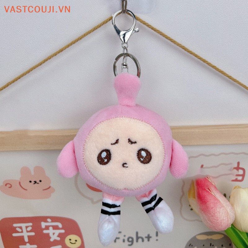 Móc Khóa Hình Thỏ Nhồi Bông Đáng Yêu