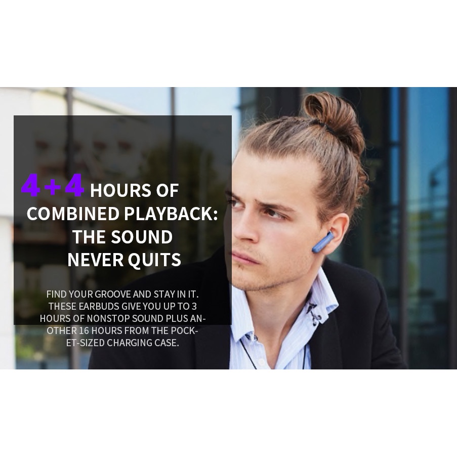 Tai Nghe Bluetooth Không Dây T225 TWS JBL TUNE 225 Chống Thấm Nước