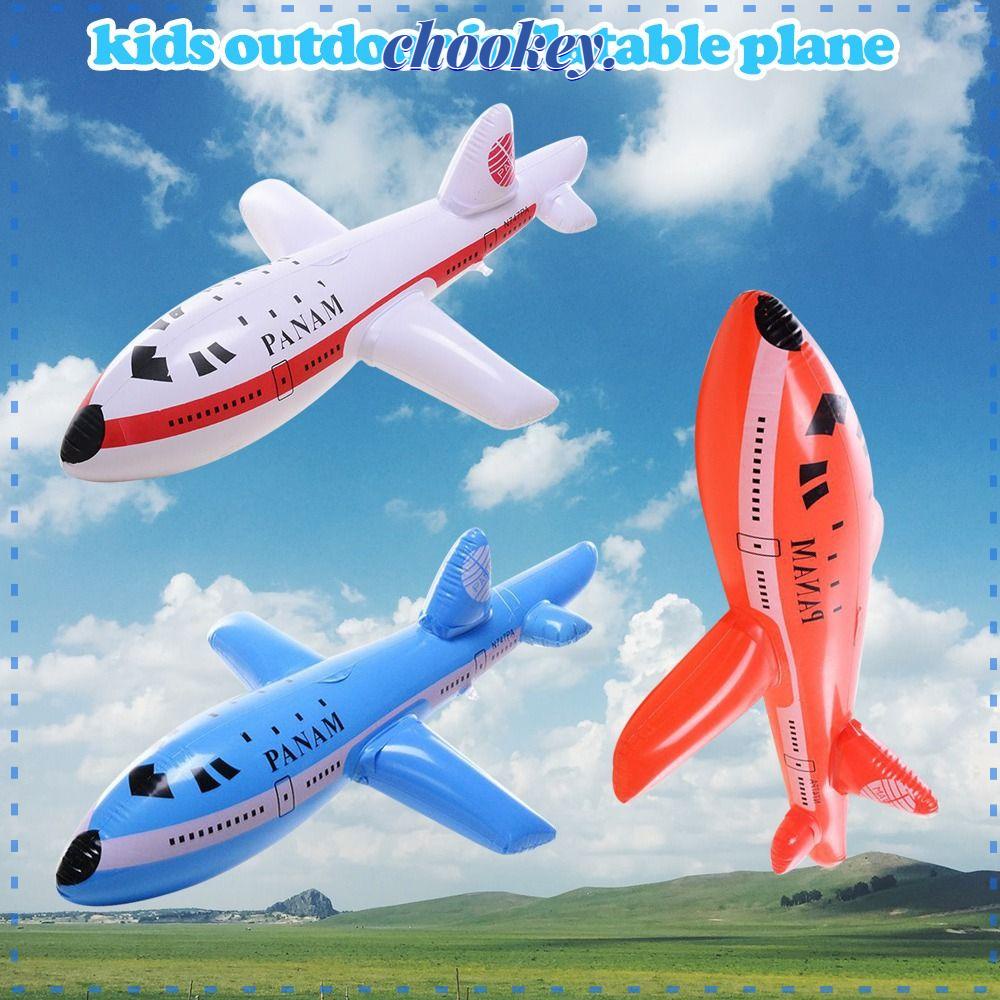 CHOOKEY 2 Phao Bơi Hình Máy Bay Bằng Nhựa PVC