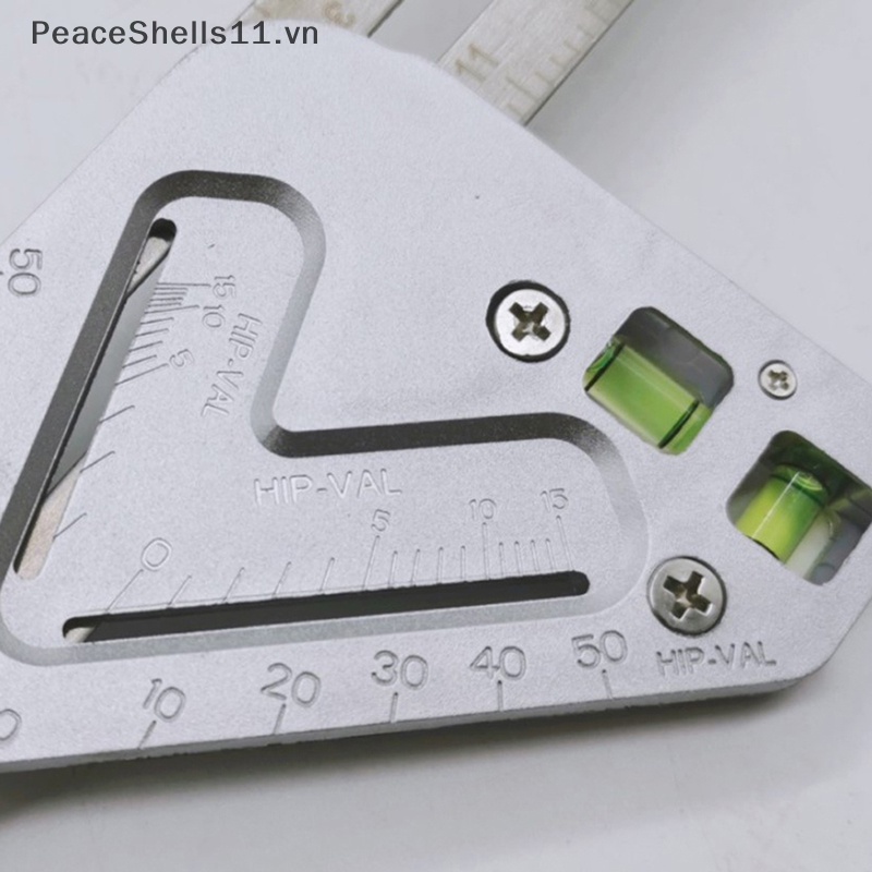 Thước Đo Góc Tam Giác Bằng Nhựa ABS Chuyên Dụng Làm Mộc