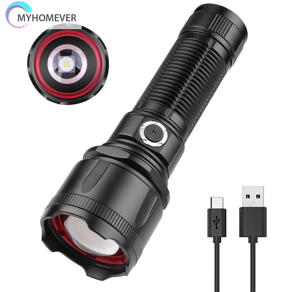 Đèn Pin 5 Bóng LED 30W 1200LM 1500M Đa Dụng Chất Lượng Cao