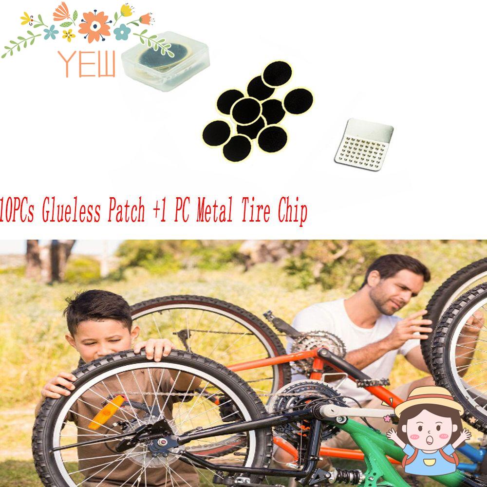 YEW Bộ 10 Miếng Dán Cố Định Lốp Xe Đạp