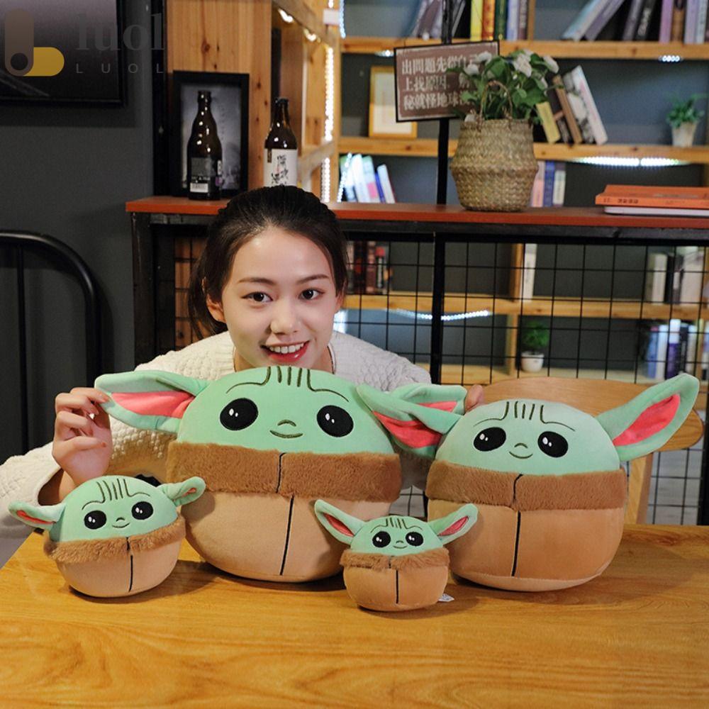 LUOL Búp Bê Nhồi Bông Yoda Đáng Yêu Dành Cho Trẻ