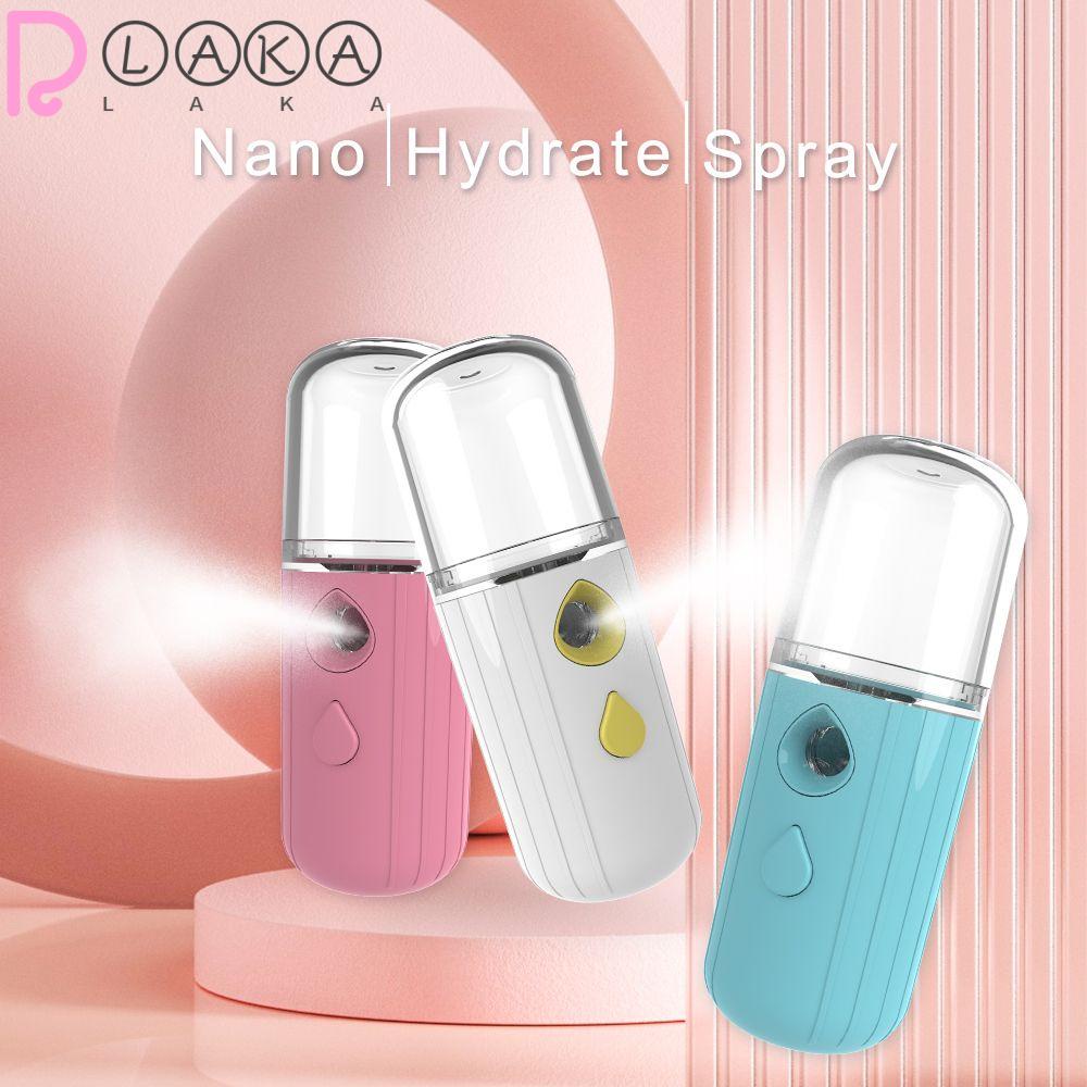 LAKAMIER Máy Phun Sương Nano Mini Dưỡng Ẩm Chăm Sóc Da Sạc USB Tiện Lợi