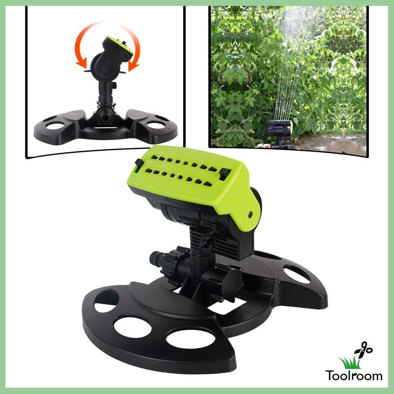 Vòi Phun Nước Tưới Vườn Tự Động Xoay Cỡ Nhỏ Và Lớn