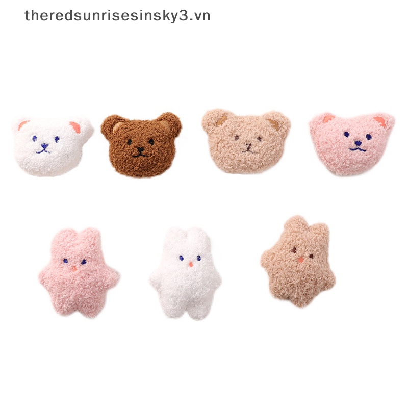 Ghim Cài Áo Hình Chú Gấu Bông Mềm Mại Đáng Yêu